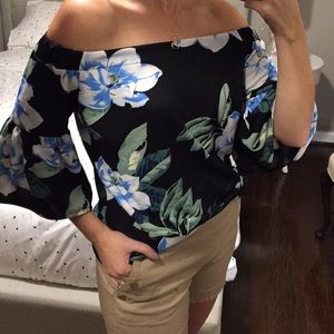 Banana Republic Off Shoulder Top